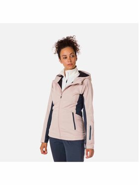 Rossignol Rossignol Kurtka softshell W Softshell Jacket Różowy Slim Fit