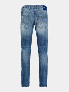 Jack&Jones Jeans Hlače Glenn 12253296 Modra Slim Fit