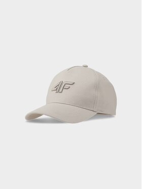 4F 4F Czapka z daszkiem 4FJWSS25ACABU388-83s Brązowy