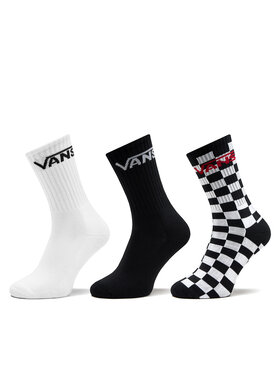 Vans Vans Sada 3 párů pánských vysokých ponožek Classic Crew VN000F0XY281 Černá