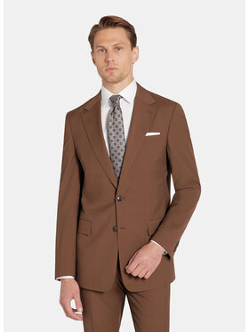 Pako Lorente Pako Lorente Marynarka P25WF-3G-003 Brązowy Slim Fit