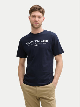 Tom Tailor Tom Tailor Тишърт 1045773 Тъмносин Regular Fit