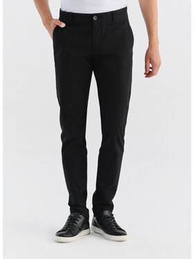 Pako Lorente Pako Lorente Spodnie materiałowe P23WB-WX-001 Czarny Slim Fit