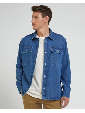 Lee Lee Koszula WORKWEAR OVERSHIRT Niebieski Regular Fit