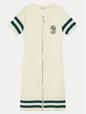 Guess Guess Плетена рокля J5RK49 ZZ04U Екрю Regular Fit