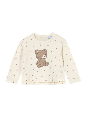 Mayoral Mayoral Blusa 2077 Écru Regular Fit