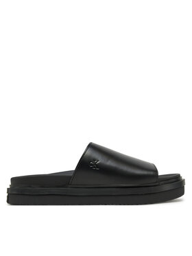 Calvin Klein Jeans Calvin Klein Jeans Papucs Flat Molded Sandal Slide YW0YW01710 Fekete