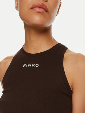 Pinko Top Distinto 100822 A22X Smeđa Regular Fit