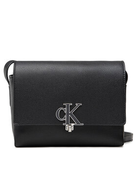 Calvin Klein Jeans Calvin Klein Jeans Handtasche Minimal Monogram Flap Xbody K60K608949 Schwarz
