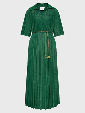 Dixie Dixie Ежедневна рокля A319U060 Зелен Regular Fit
