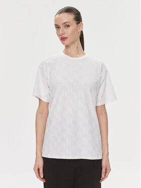 Elisabetta Franchi Elisabetta Franchi T-Shirt MA-006-41E2-V150 Weiß Regular Fit