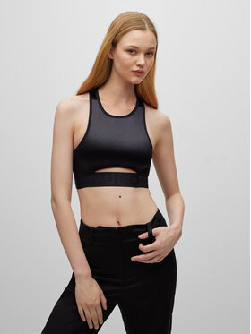 HUGO Hugo Felső 50483533 Fekete Extra Slim Fit