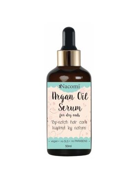 Nacomi Nacomi Argan Oil Serum serum do końcówek z olejem arganowym z pipetą 50ml Serum