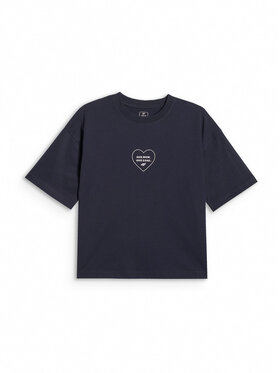 4F 4F T-Shirt BOW MOTION Granatowy Loose Fit