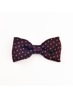 ELSNER ELSNER Motýlik BUTTERFLY Z JEDWABNEGO ŻAKARDU A5219 Fialová