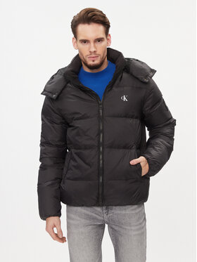 Calvin Klein Jeans Calvin Klein Jeans Пухено яке Essentials J30J323468 Черен Regular Fit