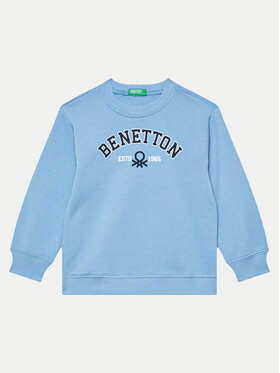 United Colors Of Benetton United Colors Of Benetton Felpa 3J70G10F0 Blu Regular Fit