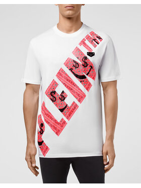 PHILIPP PLEIN PHILIPP PLEIN T-shirt 30422 Bianco Regular Fit