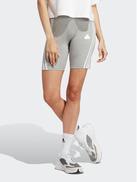 adidas adidas Športne kratke hlače Future Icons 3-Stripes IC0525 Siva Slim Fit