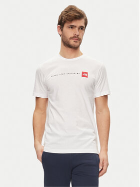 The North Face The North Face Marškinėliai Never Stop NF0A87NS Balta Regular Fit