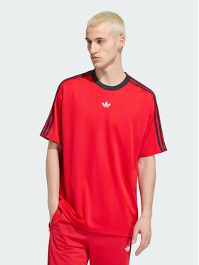 adidas adidas T-Shirt 151129 Czerwony Loose Fit
