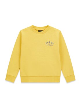 Guess Kids Guess Kids Bluza 183755 Żółty Classic Fit