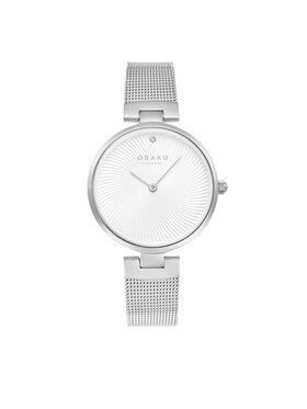 Obaku Obaku Hodinky V256LXCIMC Stříbrná