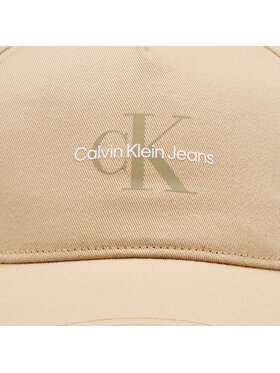 Calvin Klein Jeans Kapa S šiltom Mono Logo Print Cap K50K512140 Bež