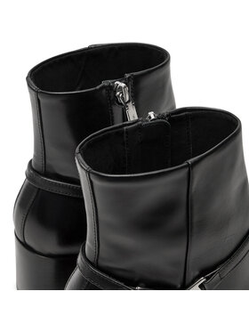 Calvin Klein Škornji Ankle Boot 55 HW0HW02095 Črna