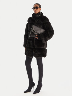 Patrizia Pepe Patrizia Pepe Γούνα 2O0175 E077 Μαύρο Regular Fit