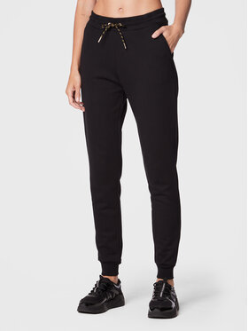 Armani Exchange Armani Exchange Donji dio trenerke 6LYP70 YJ5VZ 1200 Crna Regular Fit