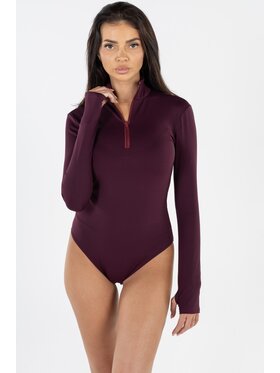 Agatha Studio Agatha Studio Body A26ZS-BO-K01 Bordowy Slim Fit
