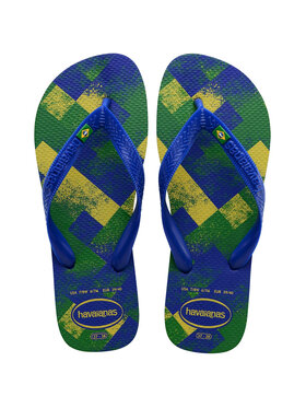 Havaianas Havaianas Σαγιονάρες HAVAIANAS Infradito Unisex adulto Hav. Brasil Fresh 4145745.2711 Blu Μπλε