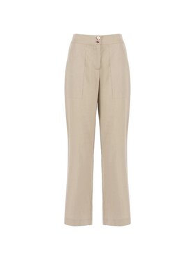 NENETTE NENETTE Chinosy egle Zielony Regular Fit