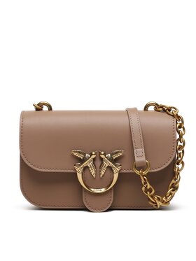Pinko Pinko Дамска чанта Love Bell Mini AI 23-24 PLTT 100048 A14P Кафяв