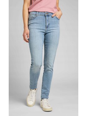 Lee Lee Jeansy Legendary Skinny Niebieski Skinny Fit