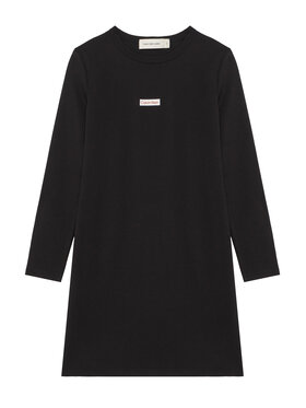 Calvin Klein Jeans Calvin Klein Jeans Sukienka codzienna IG0IG03042 Czarny Slim Fit