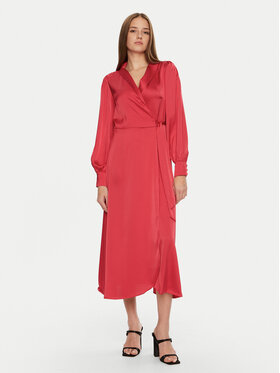 Vila Vila Coctailkleid Ravenna 14093784 Rot Regular Fit
