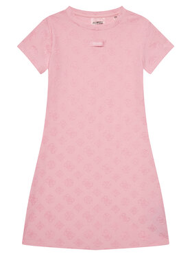 Guess Guess Ежедневна рокля J5GK38 KCT02 Розов Regular Fit
