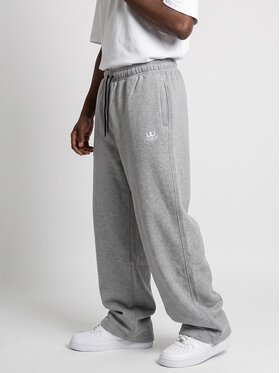 Jigga Wear Jigga Wear Spodnie dresowe Szerokie wygodne 131963 Szary Baggy Fit