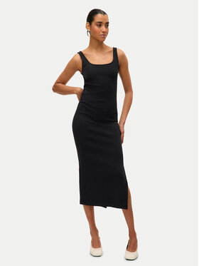 Vero Moda Vero Moda Každodenní šaty Chloe 10325601 Černá Slim Fit