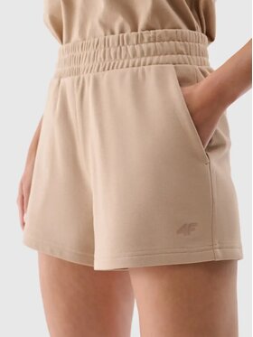 4F 4F Szorty 4FWMM00TSHOF542-83S Brązowy Regular Fit
