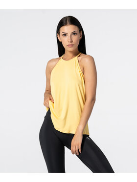Carpatree Carpatree T-Shirt TankTopString Żółty Relaxed Fit