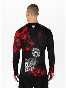 PITBULL PITBULL Koszulka techniczna Blood Dog II Czarny Regular Fit