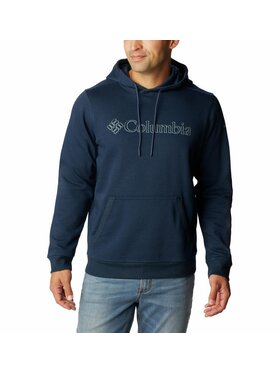 Columbia Columbia Bluza Columbia CSC Basic Logo II Hoodie Niebieski Regular Fit