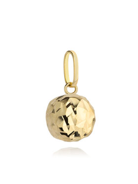 Fugart Fugart Naszyjnik Zawieszka złota diamentowana kulka FUG6-21-Z00353-2 Złoty