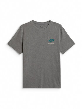 4F 4F T-Shirt COMMERCIAL 12 Γκρι Regular Fit