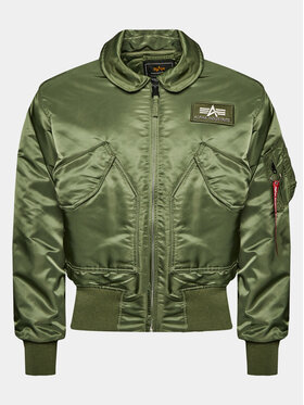 Alpha Industries Alpha Industries Kurtka bomber Cwu 45 100102 Zielony Regular Fit