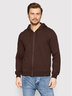 Brave Soul Brave Soul Bluza MSS-69VICTOR17 Brązowy Regular Fit