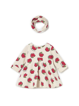 Mayoral Mayoral Každodenné šaty 2827 Červená Regular Fit